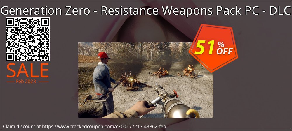 Generation Zero - Resistance Weapons Pack PC - DLC coupon on Working Day sales