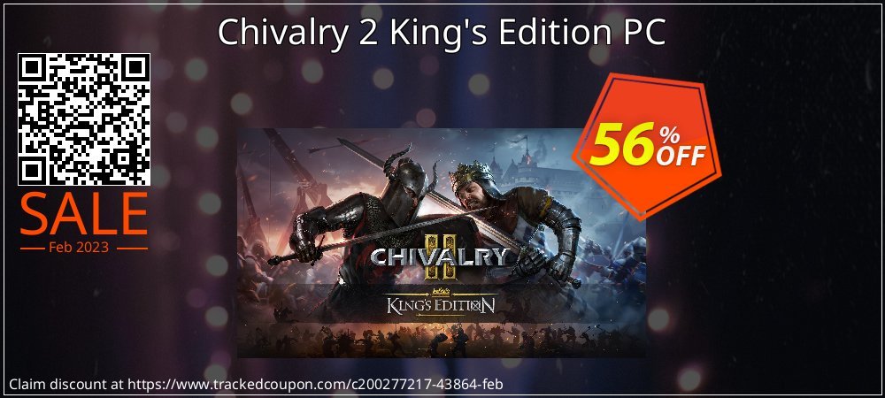 Chivalry 2 King's Edition PC coupon on World Password Day offer