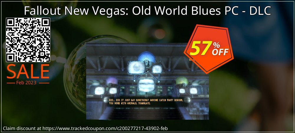 Fallout New Vegas: Old World Blues PC - DLC coupon on April Fools' Day discount