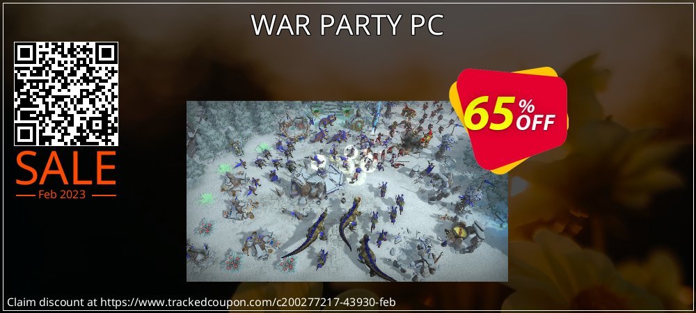 WAR PARTY PC coupon on Mother's Day offering sales