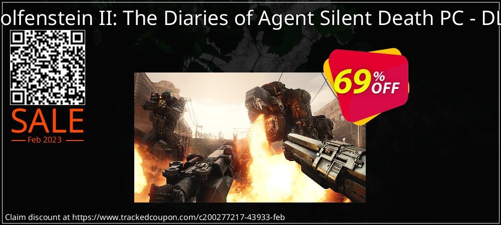 Wolfenstein II: The Diaries of Agent Silent Death PC - DLC coupon on Constitution Memorial Day promotions