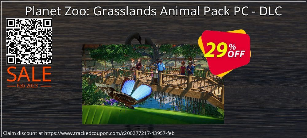 Planet Zoo: Grasslands Animal Pack PC - DLC coupon on National Memo Day offering sales