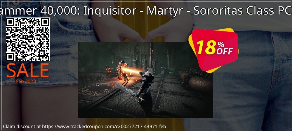 Warhammer 40,000: Inquisitor - Martyr - Sororitas Class PC - DLC coupon on World Party Day sales