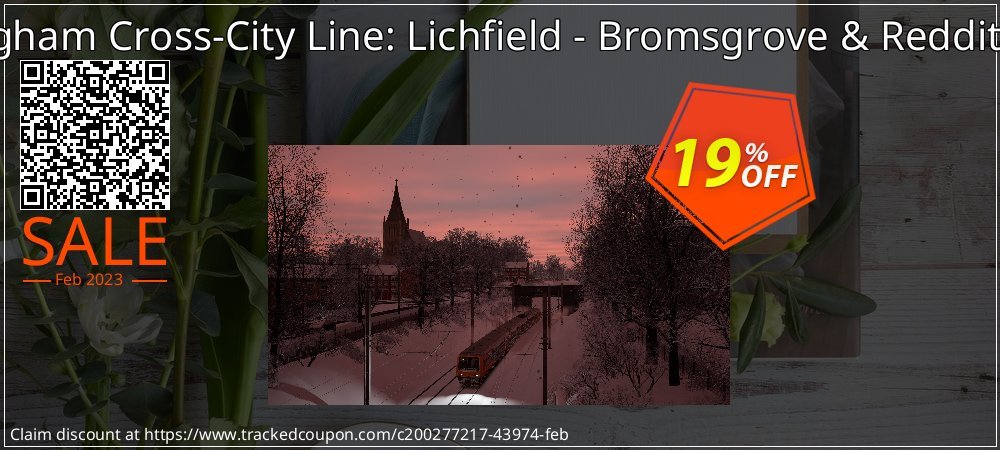 Train Sim World 3: Birmingham Cross-City Line: Lichfield - Bromsgrove & Redditch Route Add-On PC - DLC coupon on National Smile Day offering discount