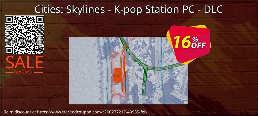 Cities: Skylines - K-pop Station PC - DLC coupon on Mother's Day super sale