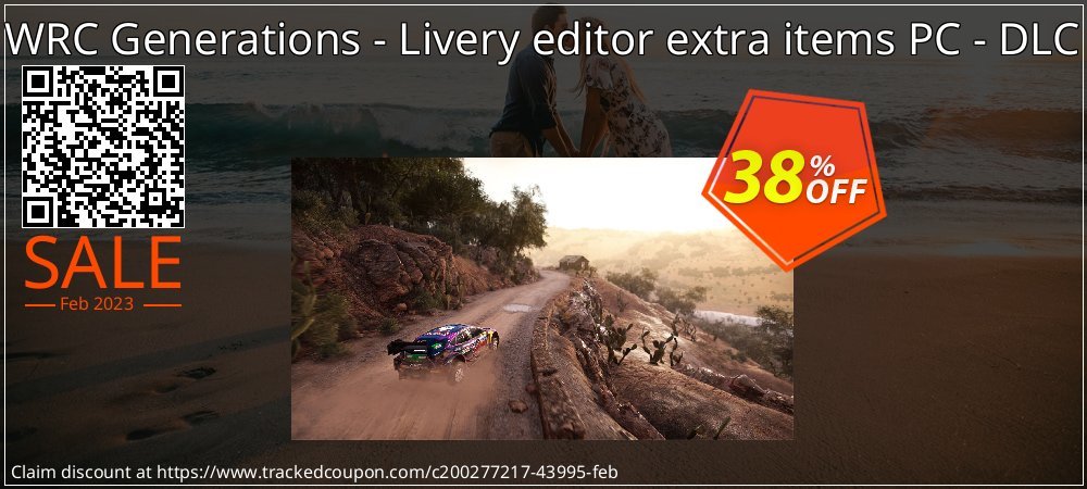 WRC Generations - Livery editor extra items PC - DLC coupon on Mother Day discounts