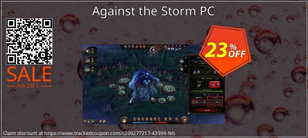 Against the Storm PC coupon on National Smile Day offer