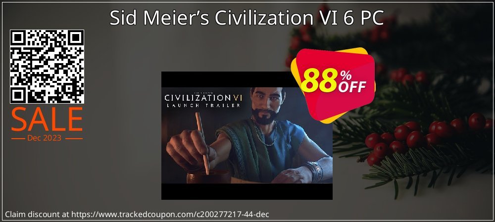 Sid Meier’s Civilization VI 6 PC coupon on Tell a Lie Day offer