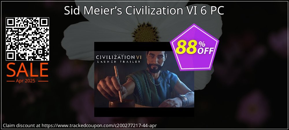 Sid Meier’s Civilization VI 6 PC coupon on World Password Day discount