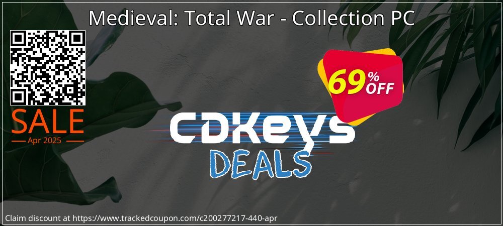 Medieval: Total War - Collection PC coupon on National Walking Day offer