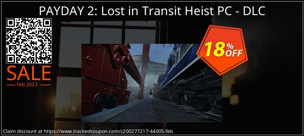 PAYDAY 2: Lost in Transit Heist PC - DLC coupon on National Walking Day discounts