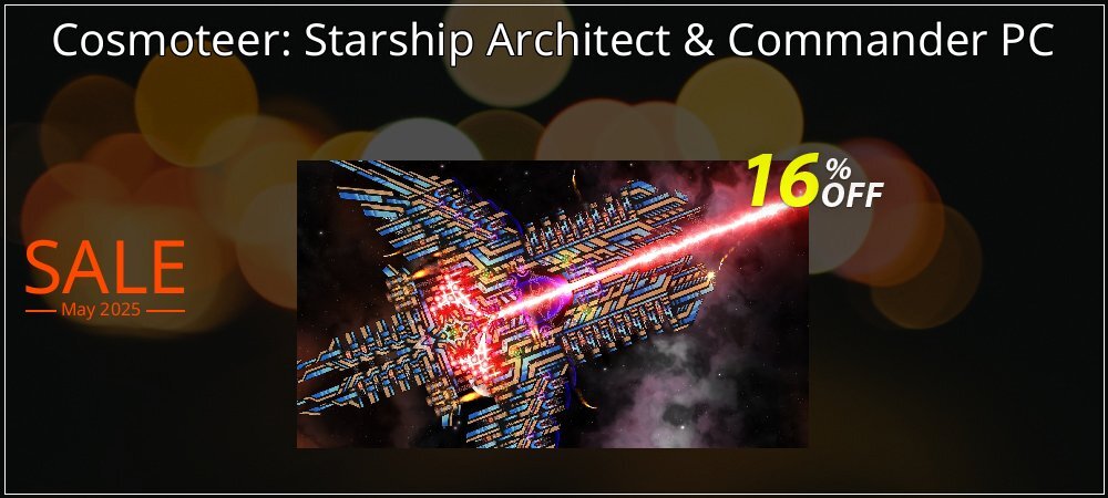 Cosmoteer: Starship Architect & Commander PC coupon on World Whisky Day sales