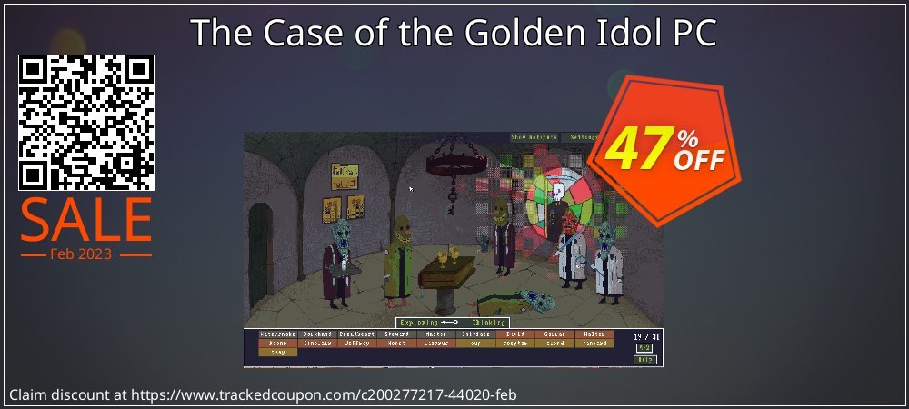 The Case of the Golden Idol PC coupon on Mother Day offering sales