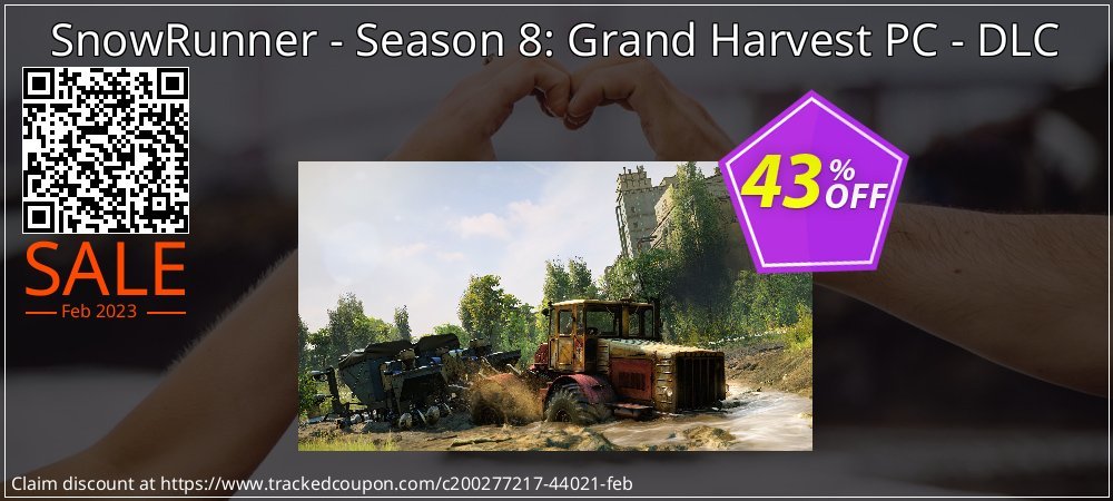 SnowRunner - Season 8: Grand Harvest PC - DLC coupon on National Loyalty Day super sale