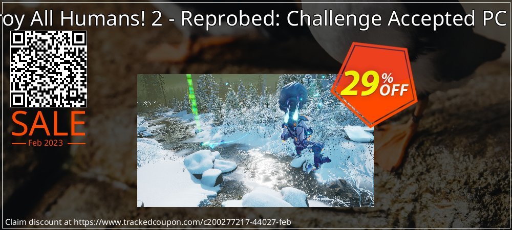 Destroy All Humans! 2 - Reprobed: Challenge Accepted PC - DLC coupon on National Memo Day discount