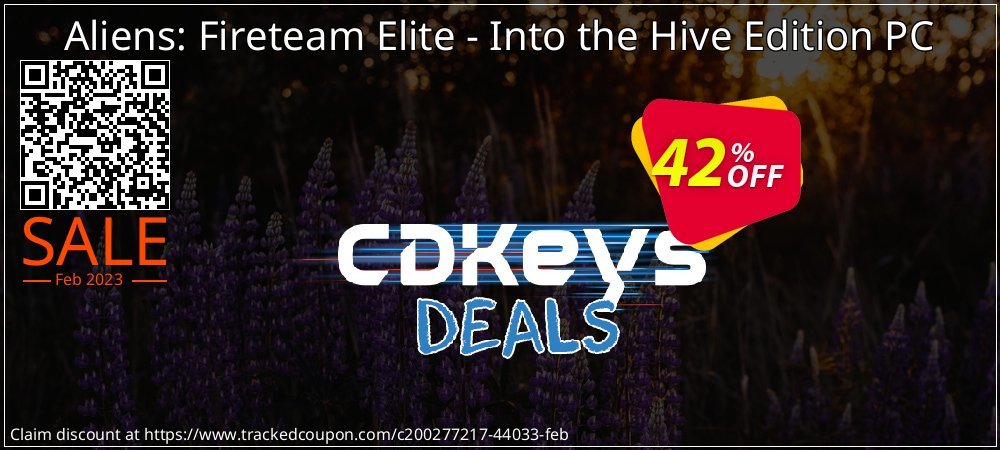 Aliens: Fireteam Elite - Into the Hive Edition PC coupon on National Pizza Party Day sales