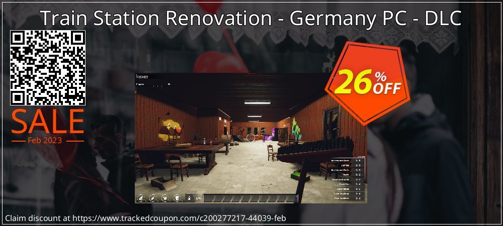 Train Station Renovation - Germany PC - DLC coupon on Tell a Lie Day offering sales