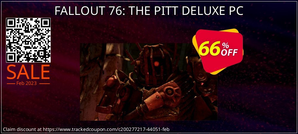 FALLOUT 76: THE PITT DELUXE PC coupon on National Loyalty Day sales
