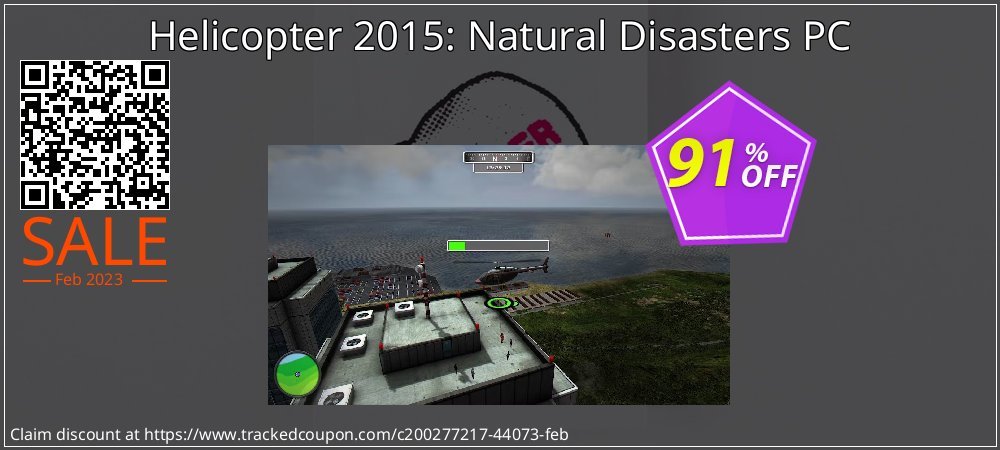 Helicopter 2015: Natural Disasters PC coupon on National Pizza Party Day offering discount