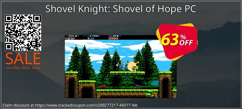 Shovel Knight: Shovel of Hope PC coupon on Working Day promotions