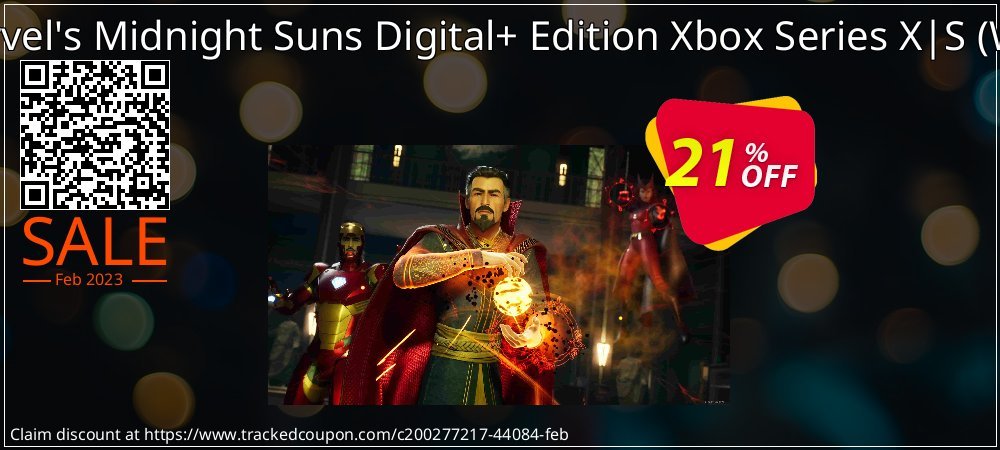 Marvel's Midnight Suns Digital+ Edition Xbox Series X|S - WW  coupon on National Smile Day super sale