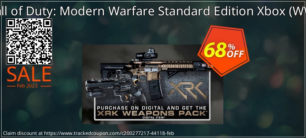 Call of Duty: Modern Warfare Standard Edition Xbox - WW  coupon on Easter Day discount