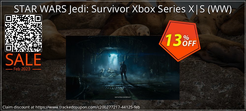 STAR WARS Jedi: Survivor Xbox Series X|S - WW  coupon on National Walking Day deals