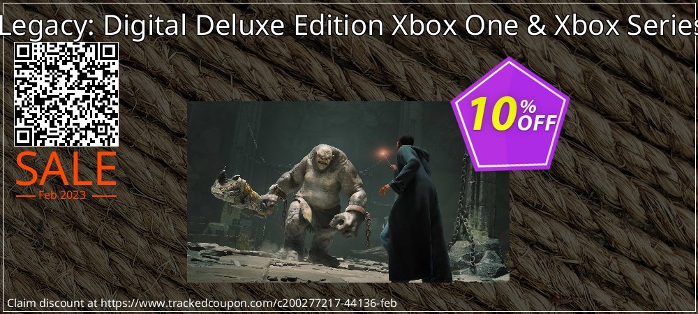 Hogwarts Legacy: Digital Deluxe Edition Xbox One & Xbox Series X|S - WW  coupon on World Whisky Day offering discount