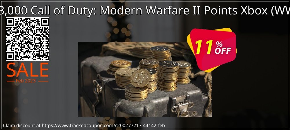 13,000 Call of Duty: Modern Warfare II Points Xbox - WW  coupon on Working Day deals