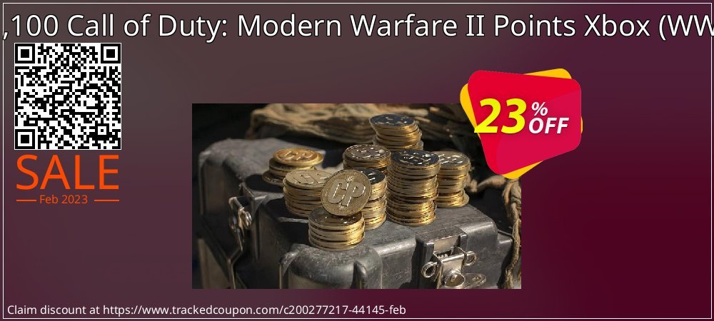 1,100 Call of Duty: Modern Warfare II Points Xbox - WW  coupon on Mother Day offering discount