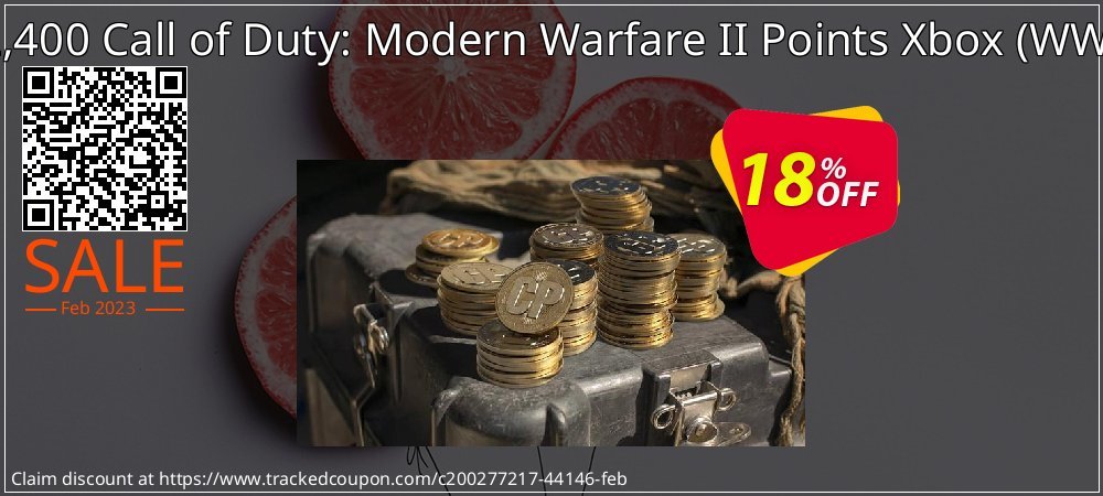2,400 Call of Duty: Modern Warfare II Points Xbox - WW  coupon on National Loyalty Day offering sales