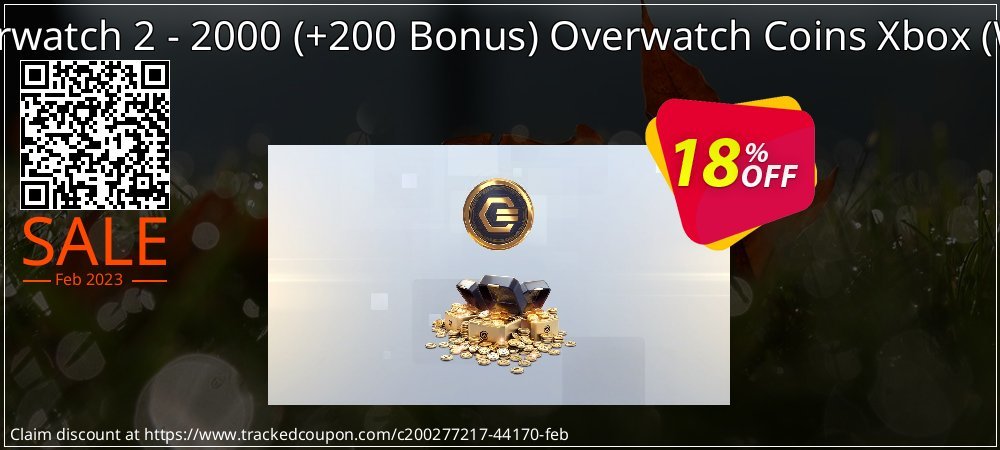 Overwatch 2 - 2000 - +200 Bonus Overwatch Coins Xbox - WW  coupon on National Walking Day deals