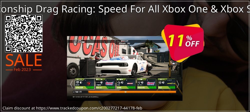 NHRA Championship Drag Racing: Speed For All Xbox One & Xbox Series X|S - US  coupon on Constitution Memorial Day deals