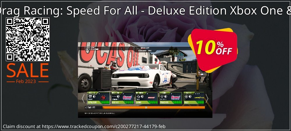 NHRA Championship Drag Racing: Speed For All - Deluxe Edition Xbox One & Xbox Series X|S - WW  coupon on World Password Day offer