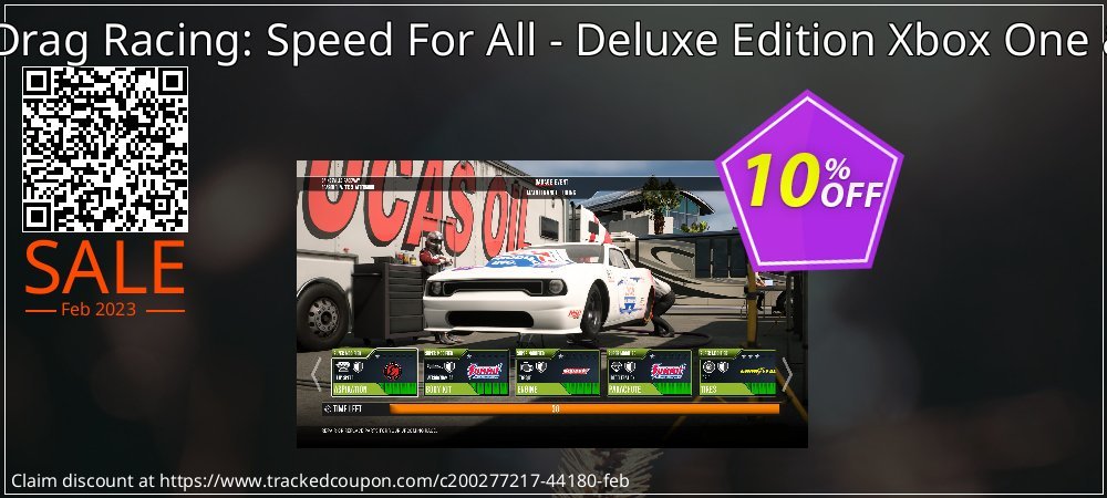 NHRA Championship Drag Racing: Speed For All - Deluxe Edition Xbox One & Xbox Series X|S - US  coupon on Mother Day discount