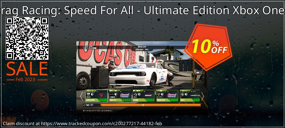 NHRA Championship Drag Racing: Speed For All - Ultimate Edition Xbox One & Xbox Series X|S - US  coupon on Working Day offering sales