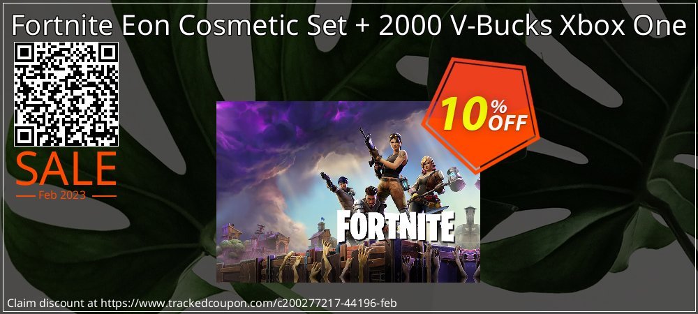 Fortnite Eon Cosmetic Set + 2000 V-Bucks Xbox One coupon on National Loyalty Day deals