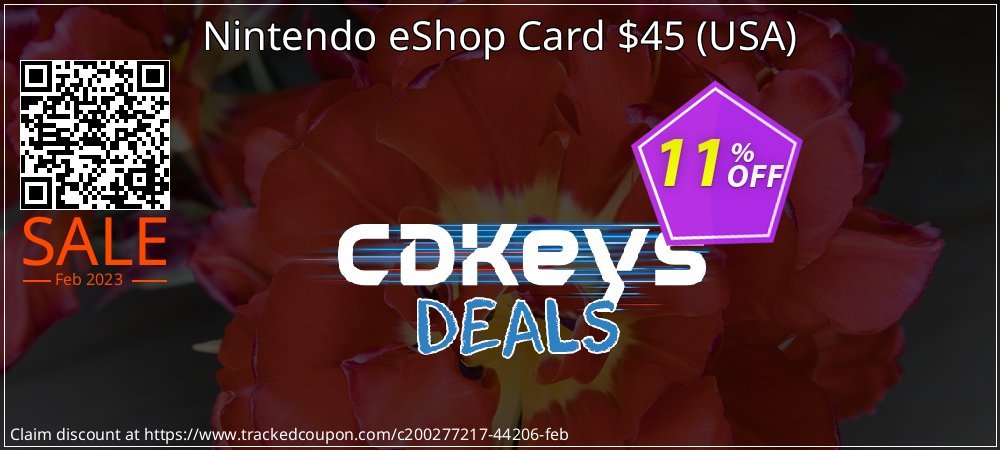Nintendo eShop Card $45 - USA  coupon on National Loyalty Day offer