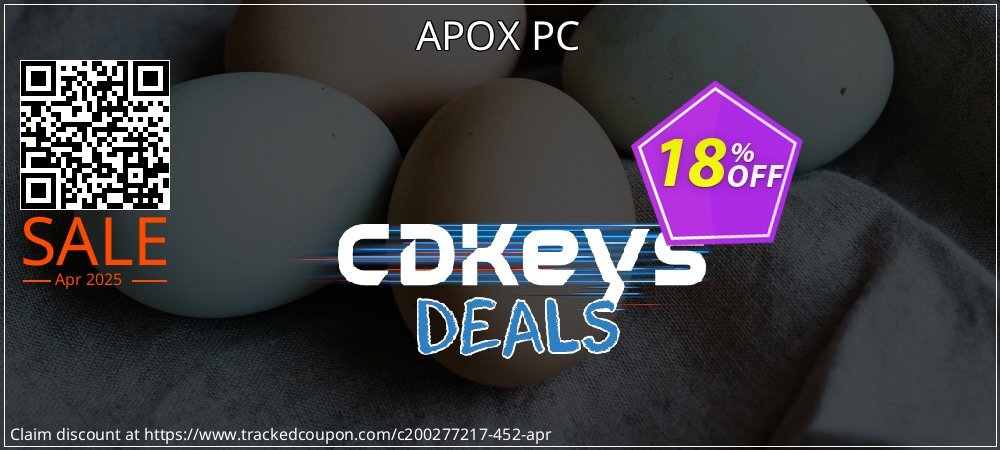 APOX PC coupon on April Fools' Day offering sales