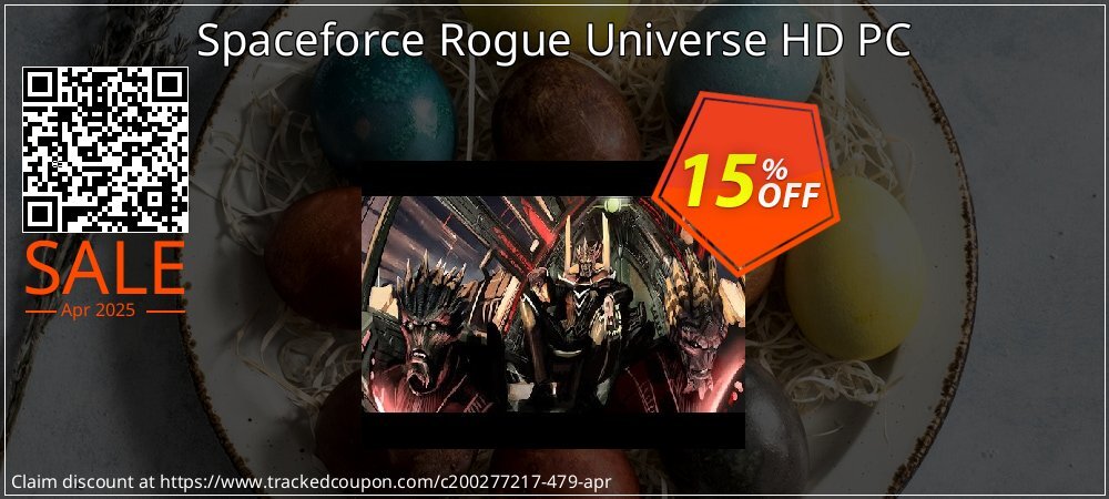 Spaceforce Rogue Universe HD PC coupon on April Fools' Day offering discount