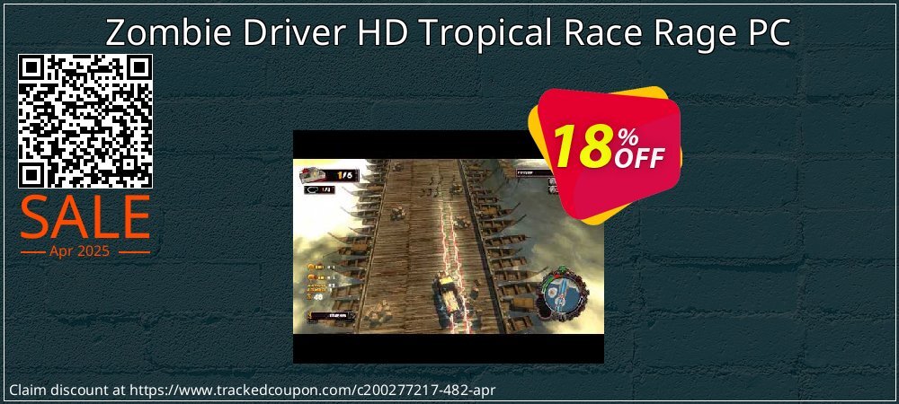 Zombie Driver HD Tropical Race Rage PC coupon on April Fools' Day promotions