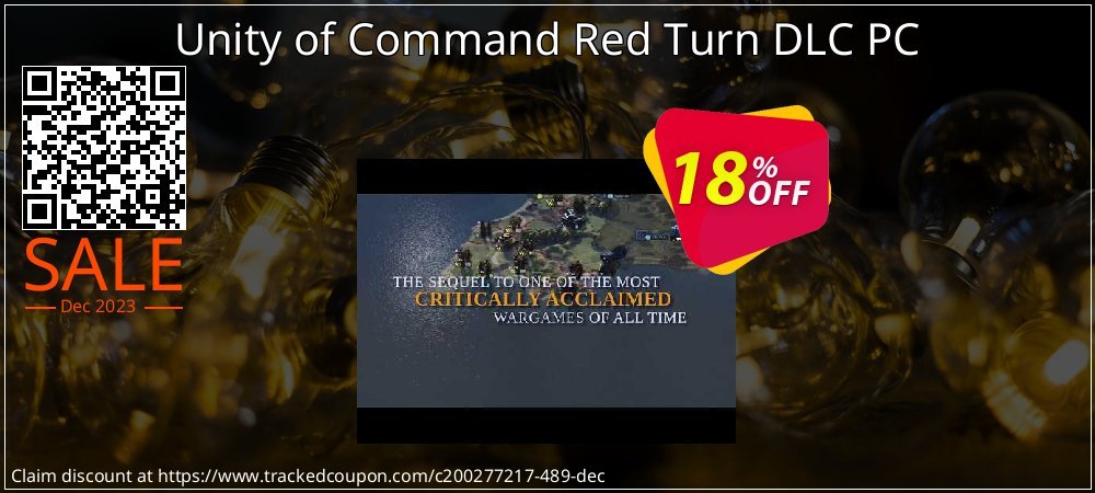 Unity of Command Red Turn DLC PC coupon on Tell a Lie Day super sale