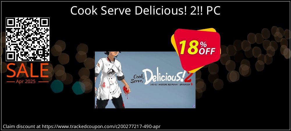 Cook Serve Delicious! 2!! PC coupon on National Walking Day discounts