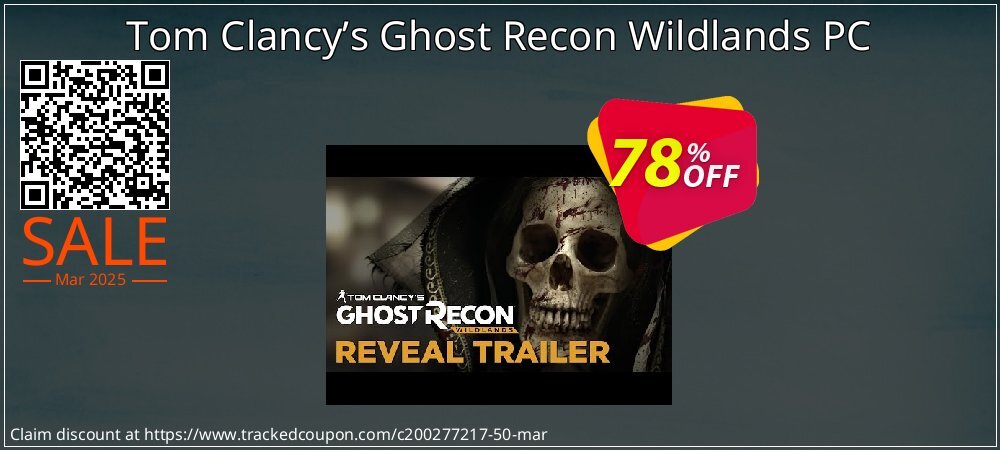 Tom Clancy’s Ghost Recon Wildlands PC coupon on National Walking Day promotions