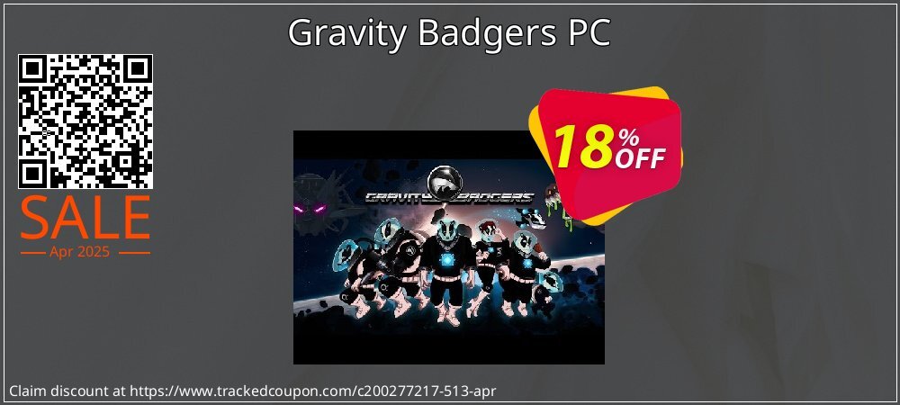 Gravity Badgers PC coupon on Easter Day discount