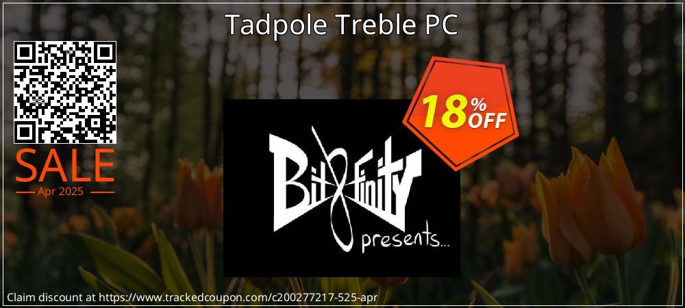 Tadpole Treble PC coupon on National Walking Day super sale