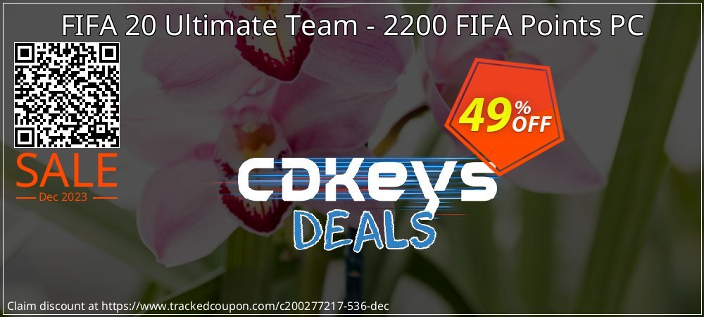 FIFA 20 Ultimate Team - 2200 FIFA Points PC coupon on World Party Day promotions