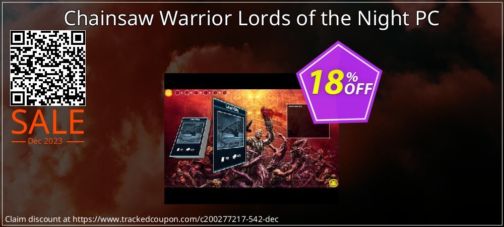 Chainsaw Warrior Lords of the Night PC coupon on April Fools' Day offering sales