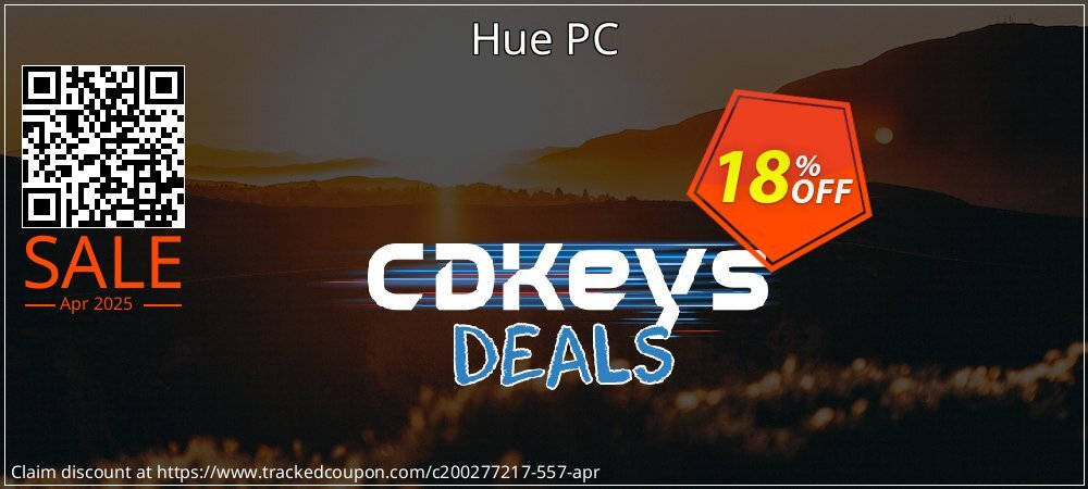 Hue PC coupon on April Fools' Day offer