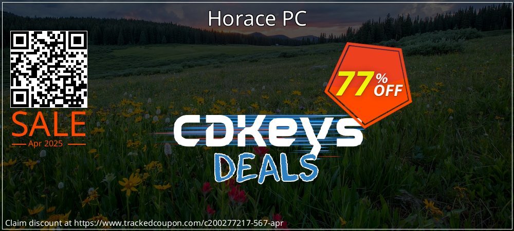 Horace PC coupon on April Fools Day offer